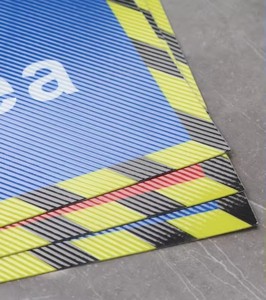 Film de protection pour sols en PVC, lamination graphique, sergé grossier, imperméable, matériaux promotionnels pour sols, matériaux pour affiches - Product Image 1