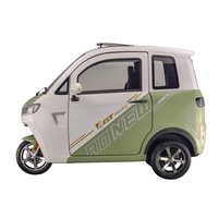 EEC COC approuvé 60V1500W 45 km/h mini voiture électrique bon marché chinoise avec caméra de recul
