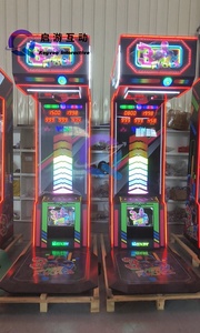 เครื่องเกมอาร์เคดต่อยมวย สามนักมวยซูเปอร์แมน ต่อยลูกบอลดำ โครงสร้างโลหะ รองรับภาษาอังกฤษ - Product Image 2