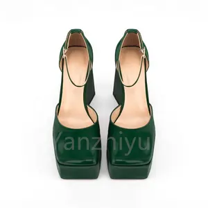 XINZI RAIN Hot Sale Women Shoes High Heel Sandals Brands Designs 13 Colors Block Heel Women High Platform Sandals
