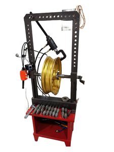 Machine de redressage de moyeux de roue et de réparation de jantes de <span class=keywords><strong>moto</strong></span>, équipement de correction de la déformation des jantes de pneus, provenant de Chine continentale - Product Image 1
