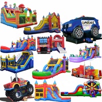 Château gonflable gonflable d'extérieur pour enfants, maison gonflable commerciale, pour la location de fête