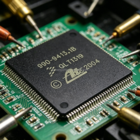 Placa de Computadora 990-9413.1B, Chip QFP-128, Microcontrolador de Montaje Superficial, Memoria Flash Programable, Placa de Computadora para Automóvil