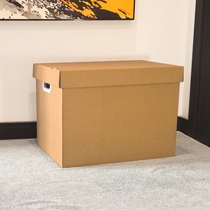 Nhiệm Vụ Nặng Nề Di Chuyển Các Hộp Các Tông 5 Lớp Sóng Vật Liệu Gia Cố Cơ Sở Với Tay Cầm Cho An Toàn Nhà Văn Phòng Di dời - Product Image 5