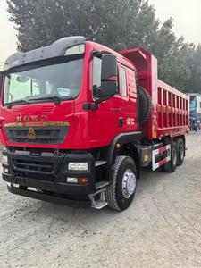 Camión Pesado Usado Sinotruk HOWO TX 440HP 8X4 Euro 2 Diésel con Motor Weichai, 30T GVW, Camión Volquete para Minería, Cámara Trasera - Product Image 2