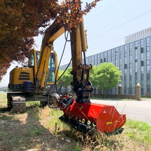 Excavadora Mayal Cortacésped Tractor agrícola Pto Drive Cortacésped hidráulico Cortacésped para excavadora un cortasetos - Product Image 6