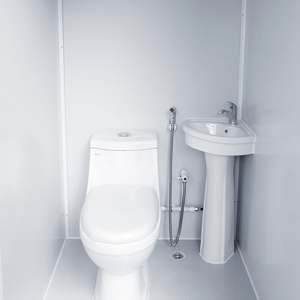 Bagno Portatile Mobile, Unità Sanitaria Singola o Doppia Disponibile, WC Portatile Personalizzabile per Cantieri e Eventi Pubblici - Product Image 4