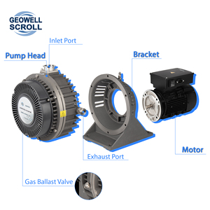 Geowell gwsp600 bảo trì hàng ngày miễn phí khô Scroll bơm hút chân không cho IC Plasma Máy làm sạch - Product Image 4