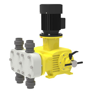 Pompe doseuse à membrane hydraulique mécanique à double tête Gxs à haute pression et grand débit pour le traitement de l'eau et la dosage chimique - Product Image 2