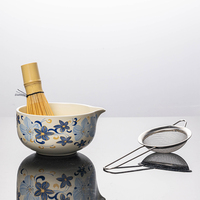 Nouvelle Collection : Service à Thé Matcha en Céramique et Porcelaine Écologique Style Japandi – Bol Élégant, Outil de Service, Service Café et Thé, Logo Personnalisé