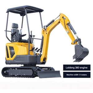Excavatrice sur chenilles fiable de 22 CV avec contrepoids améliorés pour une capacité de levage accrue et une stabilité accrue pour les tracteurs agricoles à engrenages. - Product Image 4