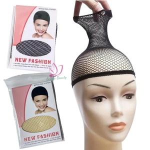 Bán buôn lưới Mũ đàn hồi nylon lót căng ra dệt Tóc Giả cap Chất lượng cao độ đàn hồi tóc Net để làm tóc giả - Product Image 1