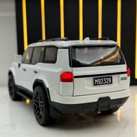 Modèle de voiture en alliage moulé sous pression XLG 1:24 GX550 avec son et lumière, portes ouvrables, modèle en métal décoratif