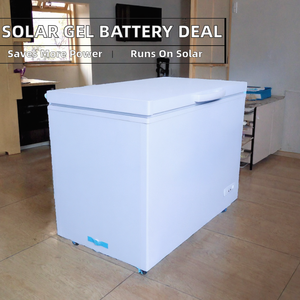 Congélateur coffre <span class=keywords><strong>sans</strong></span> givre alimenté par énergie <span class=keywords><strong>solaire</strong></span> 12V, 100L-700L, compresseur CC, <span class=keywords><strong>réfrigérateur</strong></span>/congélateur portable, classe A+ d'efficacité énergétique - Product Image 5