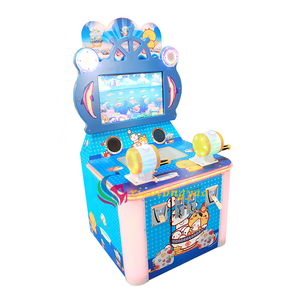 Machine de jeu de pêche bleue à monnayeur pour 2 joueurs, idéale pour les enfants, 110V/220V, jeu vidéo d'arcade pour centres de jeux - Grande Vente - Product Image 3