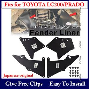 Pour Toyota <span class=keywords><strong>Land</strong></span> <span class=keywords><strong>Cruiser</strong></span> <span class=keywords><strong>Prado</strong></span> <span class=keywords><strong>J120</strong></span> J150 FJ <span class=keywords><strong>Cruiser</strong></span> Garde-boue Protection contre les éclaboussures Garde-boue Garde-boue de protection Accessoires de voiture - Product Image 2