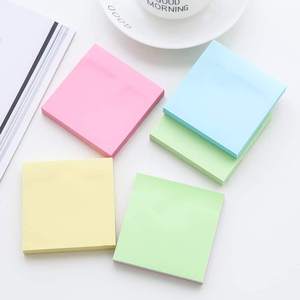 Hot Sale Sticky Note Pad Customized Inches Different Colors Sticky Notes Decorative <b>Fancy</b> Custom Logo Print Sticky Note - Product Image 4