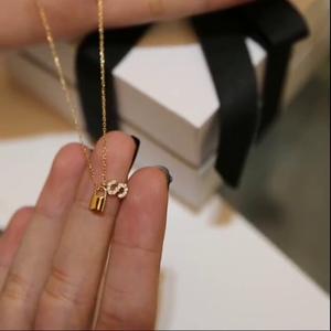 สร้อยคอทอง 18K ชุบเงินแท้ S925 ดีไซน์ดาวประดับ สร้อยคอเส้นเล็ก ดีไซน์โบราณ ลายเส้นไหมฟาห์ สำหรับผู้หญิง - Product Image 5