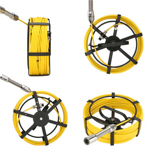 Caméra d'inspection de canalisation de 9 pouces, sonde en acier inoxydable, IP68, écran 720P, angle de l'objectif de 145 degrés, 512 Hz - Product Image 2