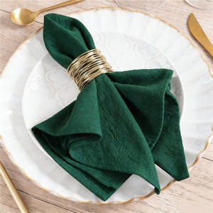 Serviettes en coton 100 % uni pour la restauration, serviettes <span class=keywords><strong>de</strong></span> <span class=keywords><strong>table</strong></span> et torchons <span class=keywords><strong>de</strong></span> cuisine pour mariages, hôtels et banquets (vente en gros) - Product Image 3