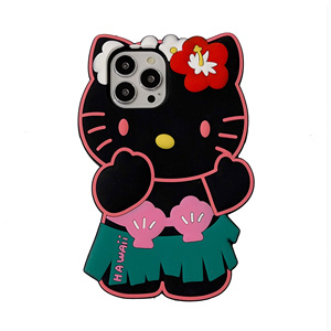 3D dễ thương <span class=keywords><strong>Brown</strong></span> Cat Phụ kiện điện thoại trường hợp iphone17promax 16 12 13 14 15 Silicon thông minh trường hợp điện thoại cho điện thoại 13 14 Pro Max - Product Image 4