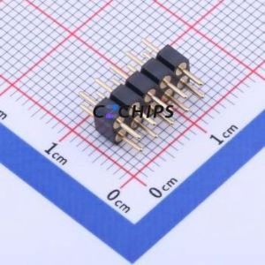 X5521WV-2X05-C35D35-1000 Pin Header Through hole Component (THT),P=2.54mm Connector 2x5P 2.54mm 2.54mm Round Pin - Product Image 1