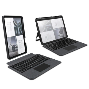 Funda con Teclado para iPad 9.ª, 8.ª y 7.ª Generación, con Trackpad Retroiluminado RGB, Funda de Cuero TPU de 10.2 Pulgadas - Product Image 1