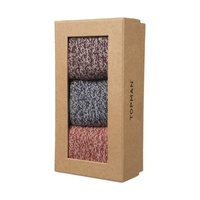 Emballage coloré boîtes d'emballage de chaussettes personnalisées boîte de chaussettes de vêtements boîte d'expédition en carton de papier ondulé