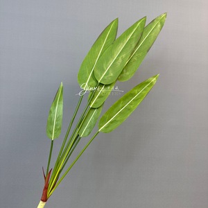 Plante artificielle Calathea Jinxi, verdure pour décoration de mariage, décoration intérieure, feuilles en plastique haute simulation - Product Image 2
