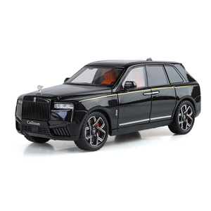 JLF-1901-540 Rolls Royce Cullinan 1/24 SUV <span class=keywords><strong>de</strong></span> Luxe Son et Lumière Effet Ciel Étoilé Modèle <span class=keywords><strong>de</strong></span> Voiture en Alliage Moulé sous Pression à Tirer en Arrière avec Pile Bouton Jouet Cadeau - Product Image 1
