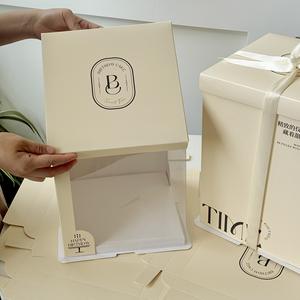 กล่องเค้กวัน<span class=keywords><strong>เกิด</strong></span>กระดาษแข็งขนาดพิเศษพร้อม1000หน้าต่าง + กล่องกระดาษสำหรับสั่งซื้อรายเดือน - Product Image 3