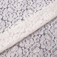 Nouveau tissu en dentelle jacquard multicolore en coton tricoté léger de haute qualité pour vêtements féminins
