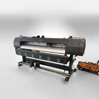Imprimante jet d'encre à sublimation automatique pour bannières flexibles avec encre éco-solvant et tête XP600 pour impression sans bordure sur imprimante de factures