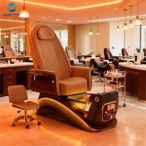 Mobiliario Para Salón de Uñas al Mejor Precio Silla de Pedicura Spa Para Pies Sillón de Masaje Reclinable Eléctrico Para Manicura y Pedicura - Product Image 4