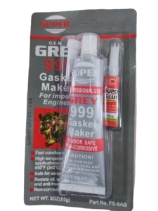 <span class=keywords><strong>Colle</strong></span> époxy RTV haute résistance Brother Grey 999 pour joints - Product Image 2