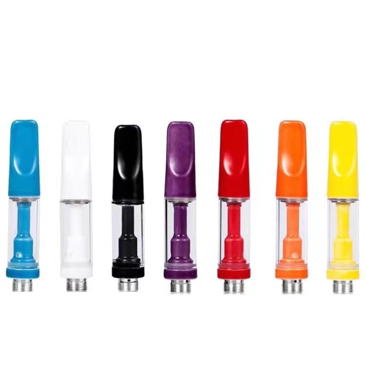 Real factory full ceramic cartridges CBD carts OEM ODM custom atomizer pen 0.8ML 1.0ML 0.5ML
