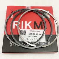 Mitsubishi 4m40t 4m40 moteur Diesel Me201522 segment de piston pelle Diesel machines moteur pièces d'assemblage
