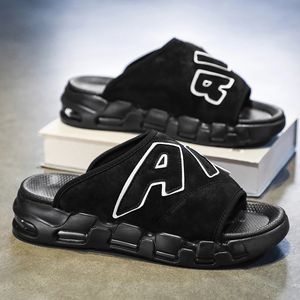 Haute qualité hommes extérieur intérieur pantoufles sandales plage Design Air hommes antidérapant confortable pantoufles hommes chaussures décontractées taille <span class=keywords><strong>46</strong></span> 47 - Product Image 3