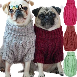 Vêtements de luxe <span class=keywords><strong>en</strong></span> coton pour chiens, pull extensible, chaud et moelleux, hydrofuge avec <span class=keywords><strong>harnais</strong></span> pour les grands chiots à 2 pattes. - Product Image 2