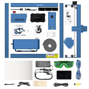 Máquina láser industrial <span class=keywords><strong>ATOMSTACK</strong></span> <span class=keywords><strong>A20</strong></span> Pro 20W corta madera y graba Acero inoxidable IP54 para talleres con F30 Pro Air Assit - Product Image 6