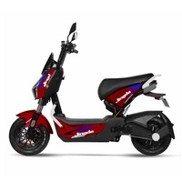 Vélo électrique de ville 800W, moteur sans balais 3 vitesses, moteur de moyeu arrière, freins à disque hydrauliques, batterie 72V 20AH, longue autonomie >50km/h