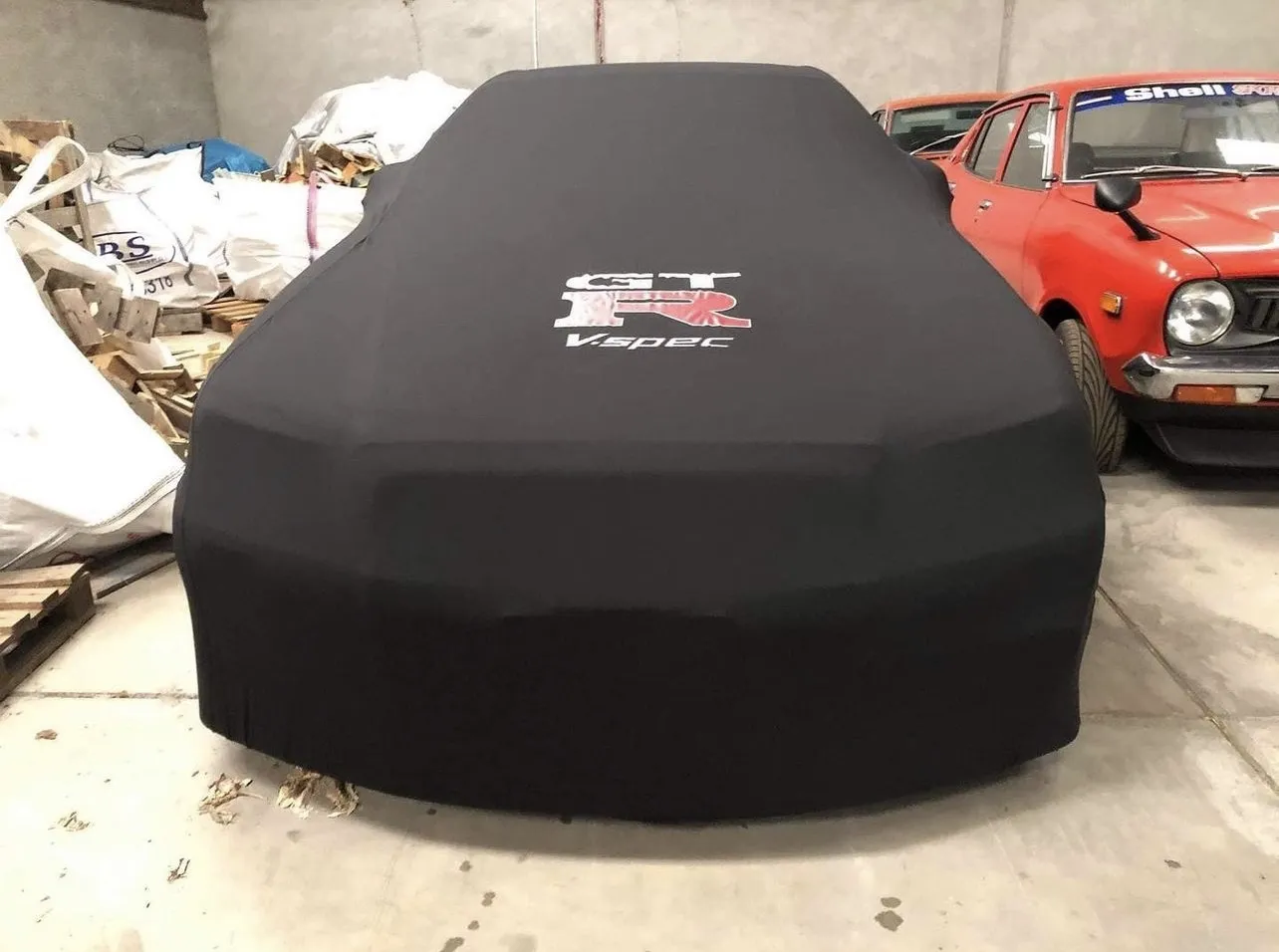 Housse de voiture intérieure en Spandex disponible avec logo personnalisé anti-rayures
