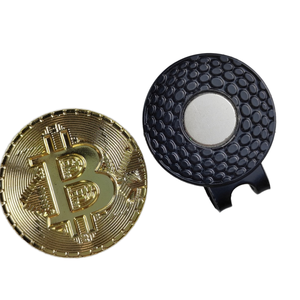 Marqueur de balle de golf en <span class=keywords><strong>or</strong></span> avec ensemble de pinces à chapeau magnétiques, accessoires de golf gravés personnalisés, cadeau de qualité supérieure - Product Image 3