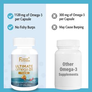 Extracto de Aceite de Pescado Herbal Personalizado 1120 mg 60 Cápsulas Blandas Apoya la Salud del Corazón para Hombres y Mujeres Cápsulas Blandas de Aceite de Pescado - Product Image 5