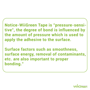 WiiGreen WG300C Acrílico transparente BOPP Cinta autoadhesiva Sensible a la presión de un solo lado a prueba de agua para sellado de cartón - Product Image 6