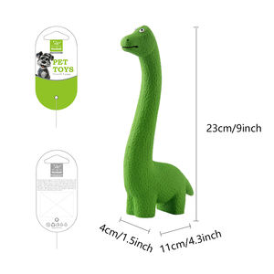 Nunbell dayanıklı çevre dostu yenilik doğal lateks hayvan baskı çiğnemek dayanıklı kapalı kullanım Pet çiğnemek oyuncaklar köpekler için - Product Image 5