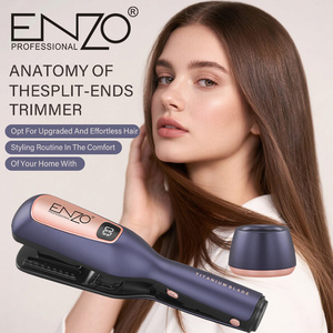 <span class=keywords><strong>ENZO</strong></span> 2026 Tendencia de Venta Caliente Cortador de Puntas Abiertas Recargable, Eliminador Automático de Puntas Abiertas, Herramienta de Estilismo para Cabello Rizado de Mujer - Product Image 3