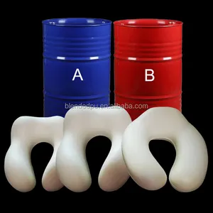 Neck support stress relief travel collar pillow polyurethane pu foam chemical polyol and iso