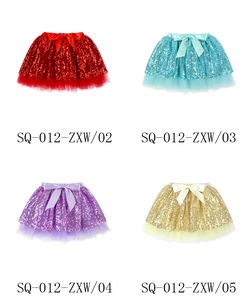 Falda Tutú de Lentejuelas Doradas Personalizada para Niñas, <span class=keywords><strong>con</strong></span> Capas de Tul y Lazo de Satén, para Fiestas de Cumpleaños, Tutú Brillante <span class=keywords><strong>con</strong></span> Lentejuelas para Niñas de 0 a 24 Meses - Product Image 6