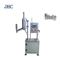 Machine semi-automatique de haute qualité pour le remplissage de canettes en aluminium de boissons en poudre et d'azote liquide, avec roulement de moteur électrique, précision de 99,5%
